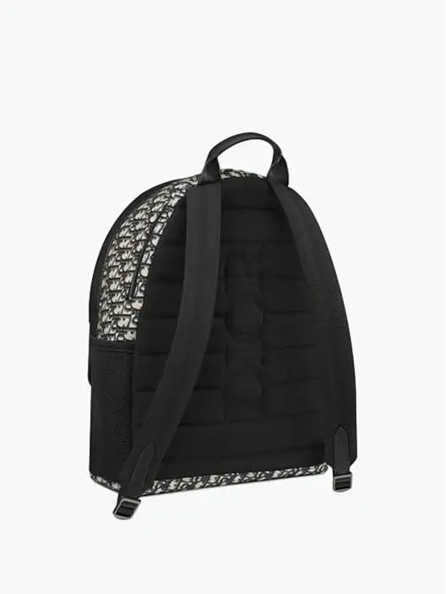 8 Oblique Jacquard Backpack Beige