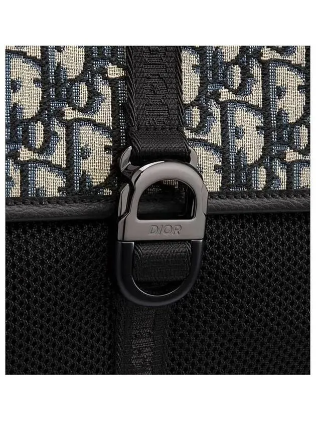8 Oblique Jacquard Backpack Beige