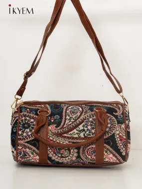 Black & Brown - Ajrakh Handbags