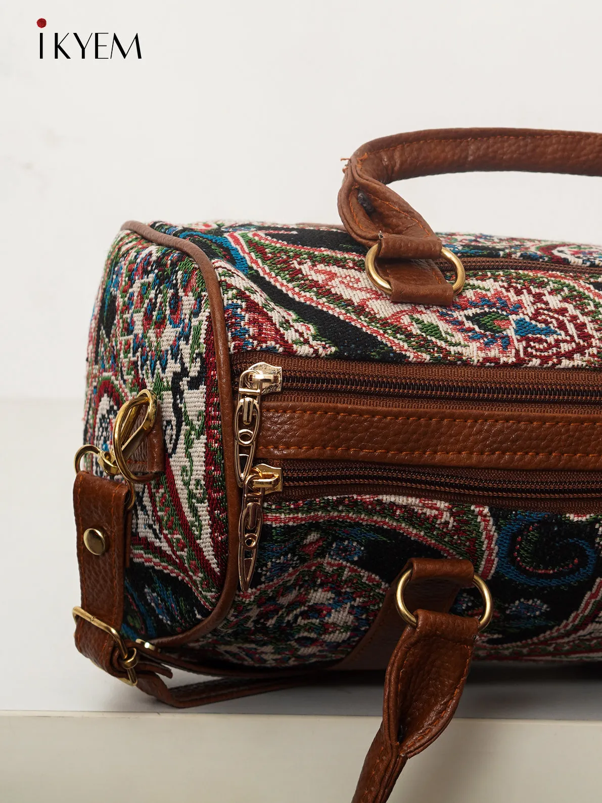 Black & Brown - Ajrakh Handbags