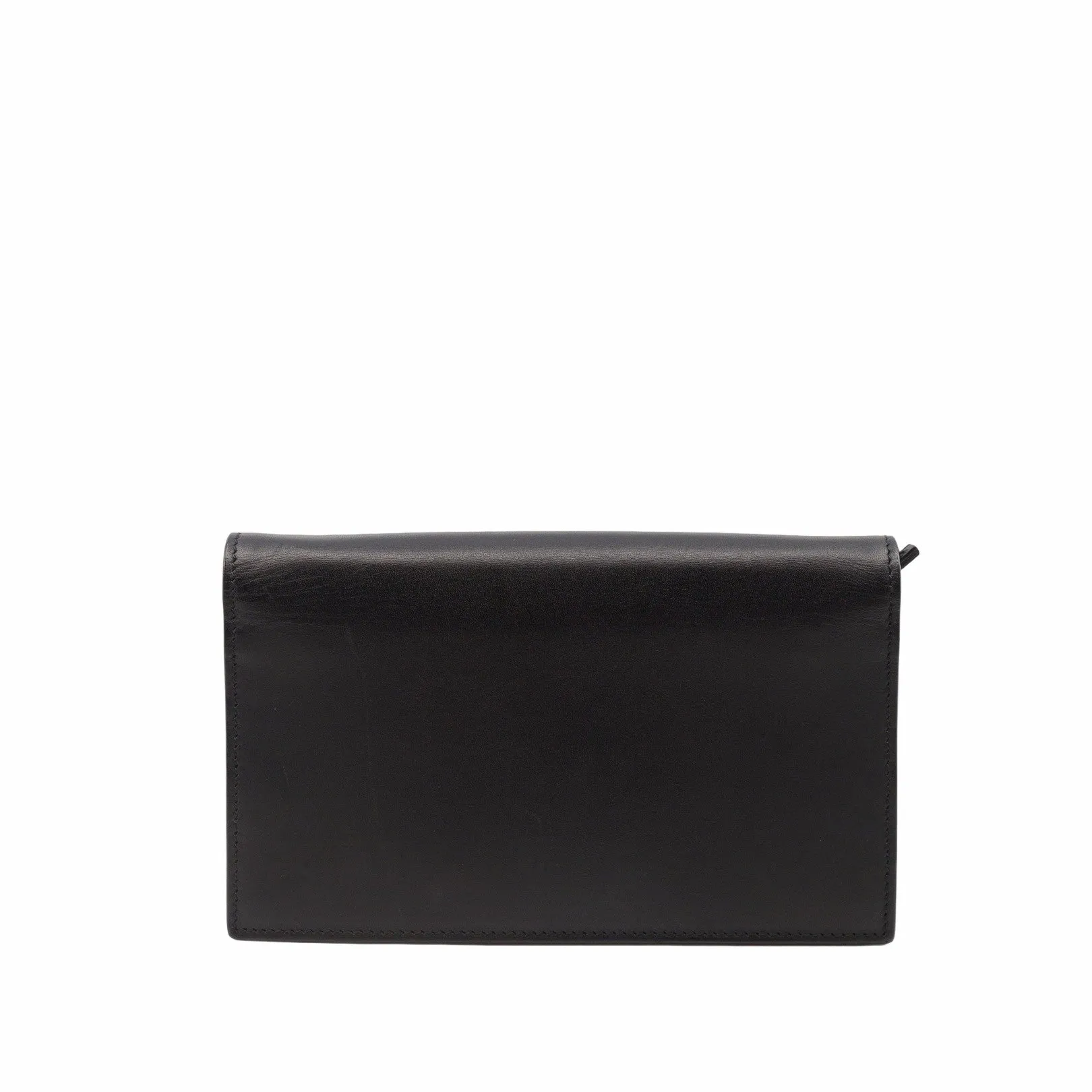 CLUTCH BAG MARMONT LEATHER black pearl  ghw