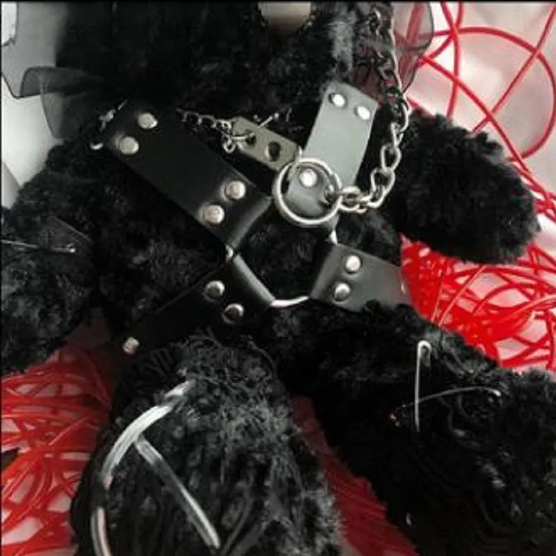 Diablo Design Lolita Halloween Gothic Blood Hell Bear Bag