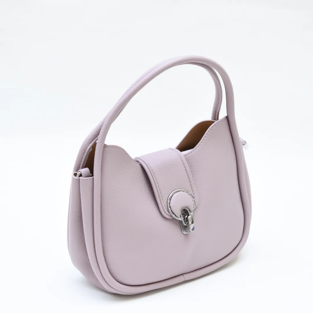 Elegant Mini Satchel Purple