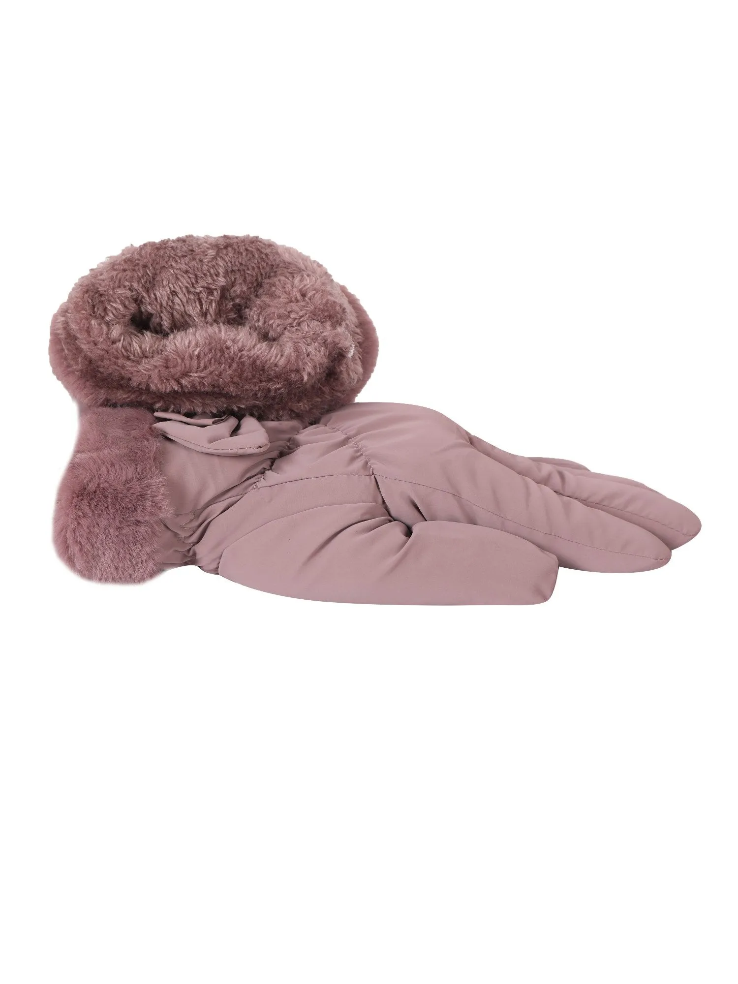 FabSeasons Water-Resistant Touchscreen Purple Winter Gloves for Girls and Women: Fits 10 Years & Above
