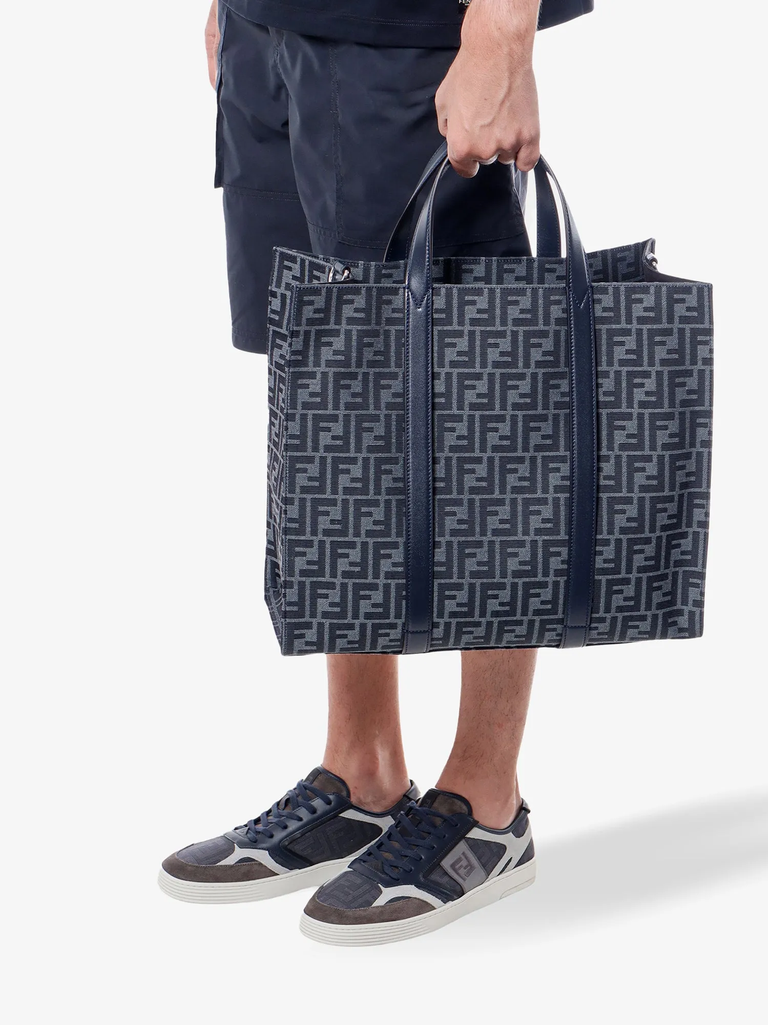 Fendi Men Fendi Blue Handbags