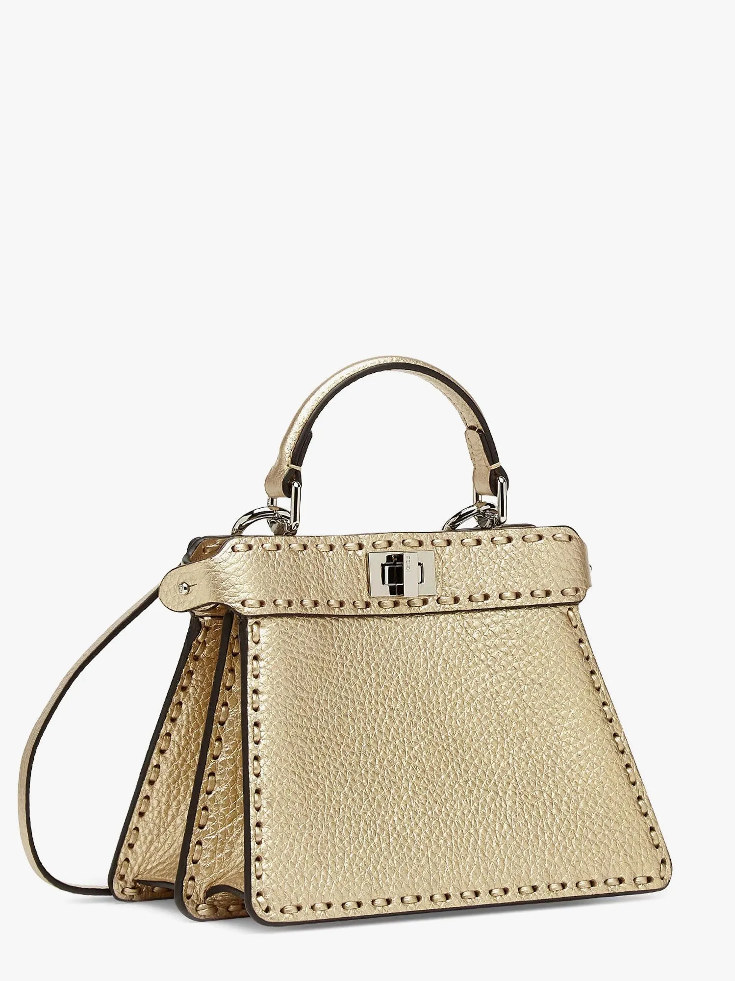 Fendi Women Fendi Gold Handbags