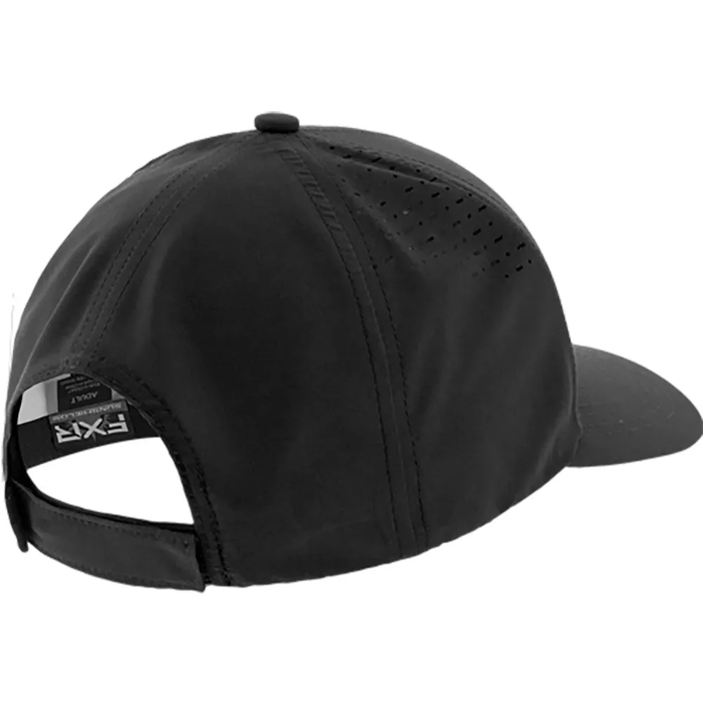 FXR 241913-1000-00 Womens UPF Lotus Hat Velcro Back Sunshield UV Protection Vented Black -