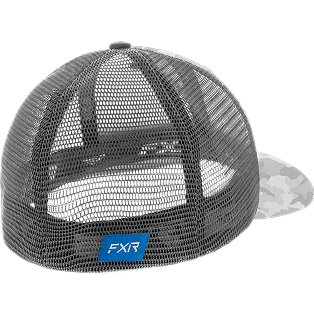 FXR Cast Hat Grey Camo Gray