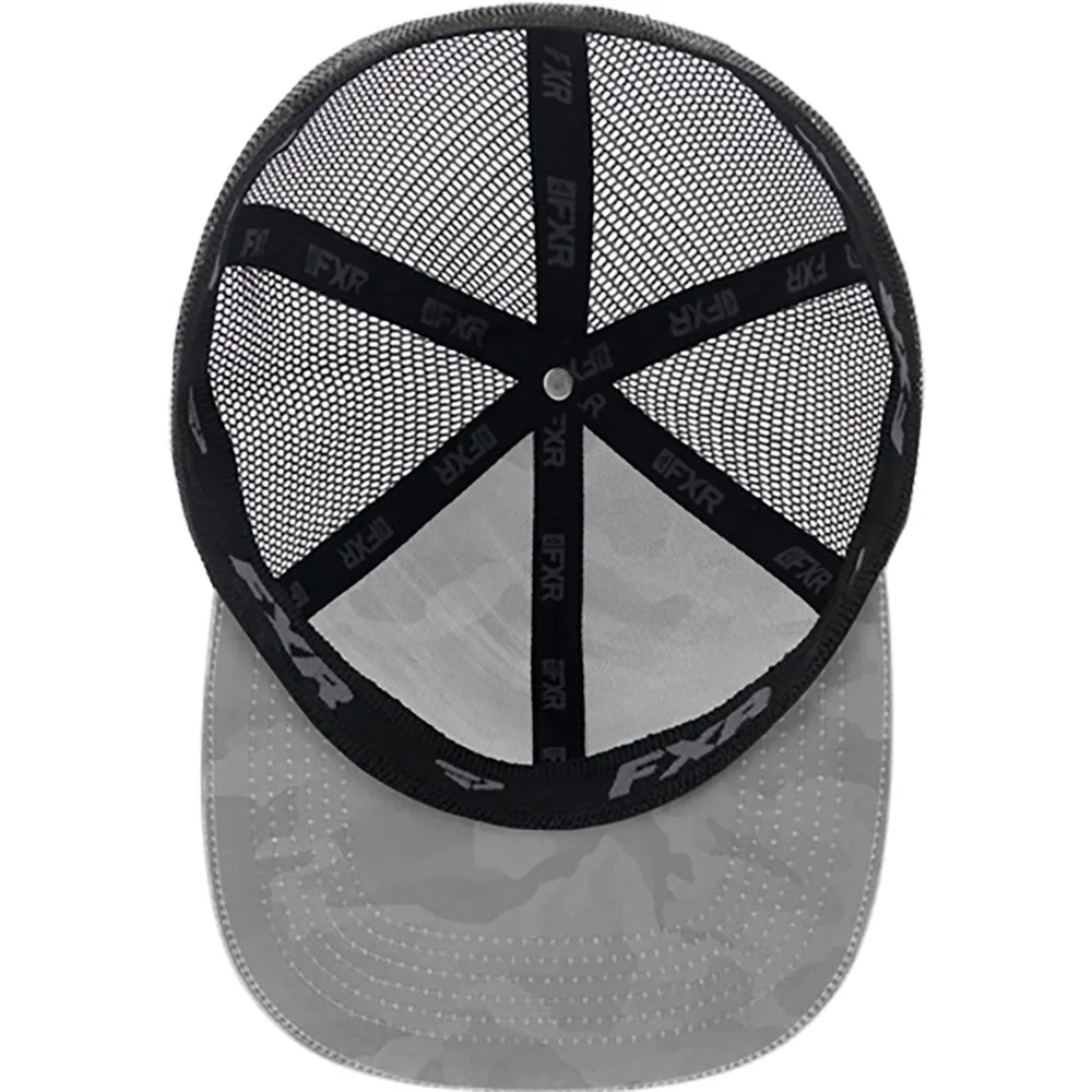FXR Cast Hat Grey Camo Gray