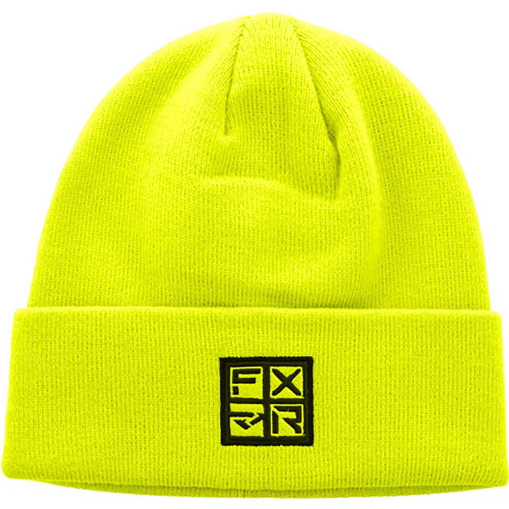 FXR Task Beanie HiVis Yellow