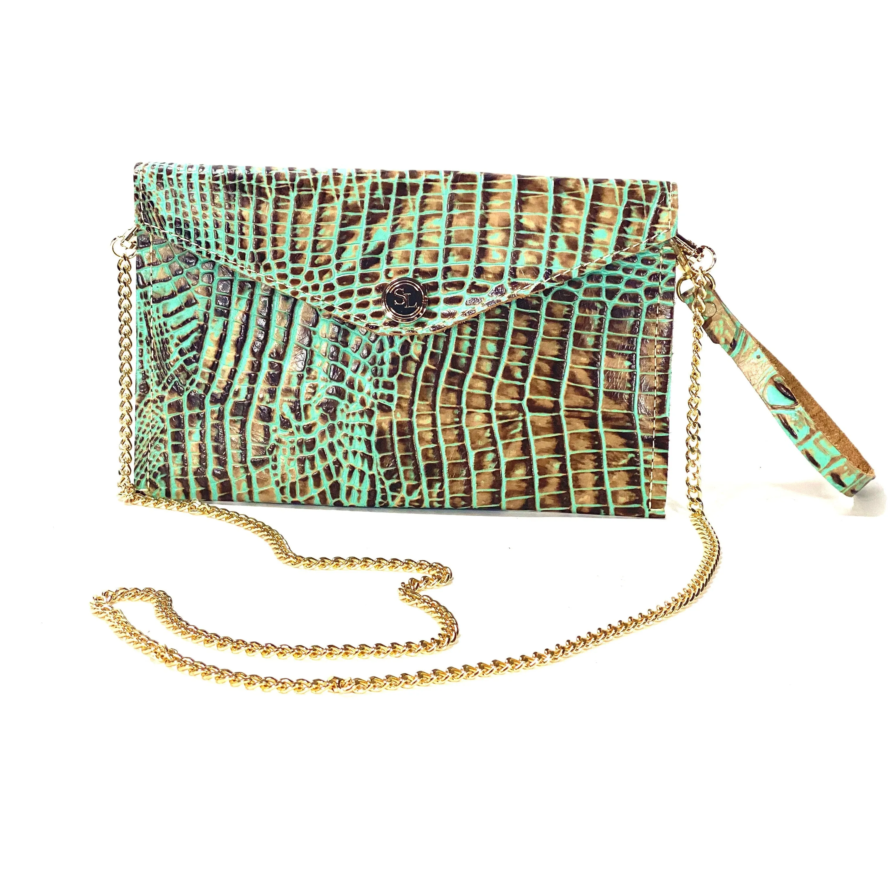 Gold Chain Crossbody Strap
