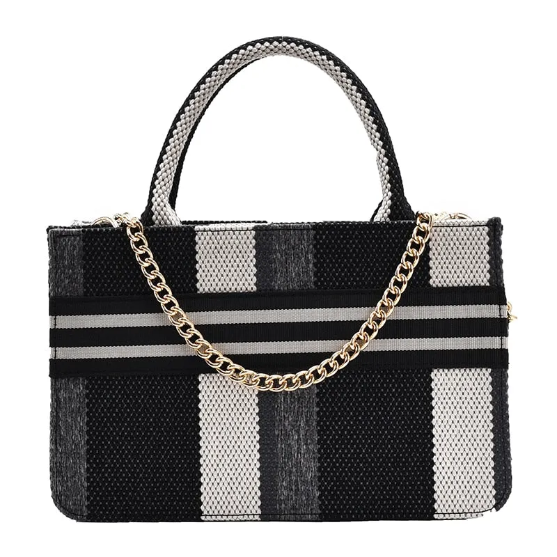High Quality Women Canvas Handbags Casual Ladies Large Capacity Shoulder Bags Fashion Female Crossbody Bags for Women Tote Bag