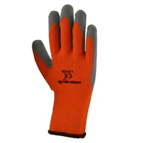 High Vis Winter Work Gloves Orange Large - Case of 12