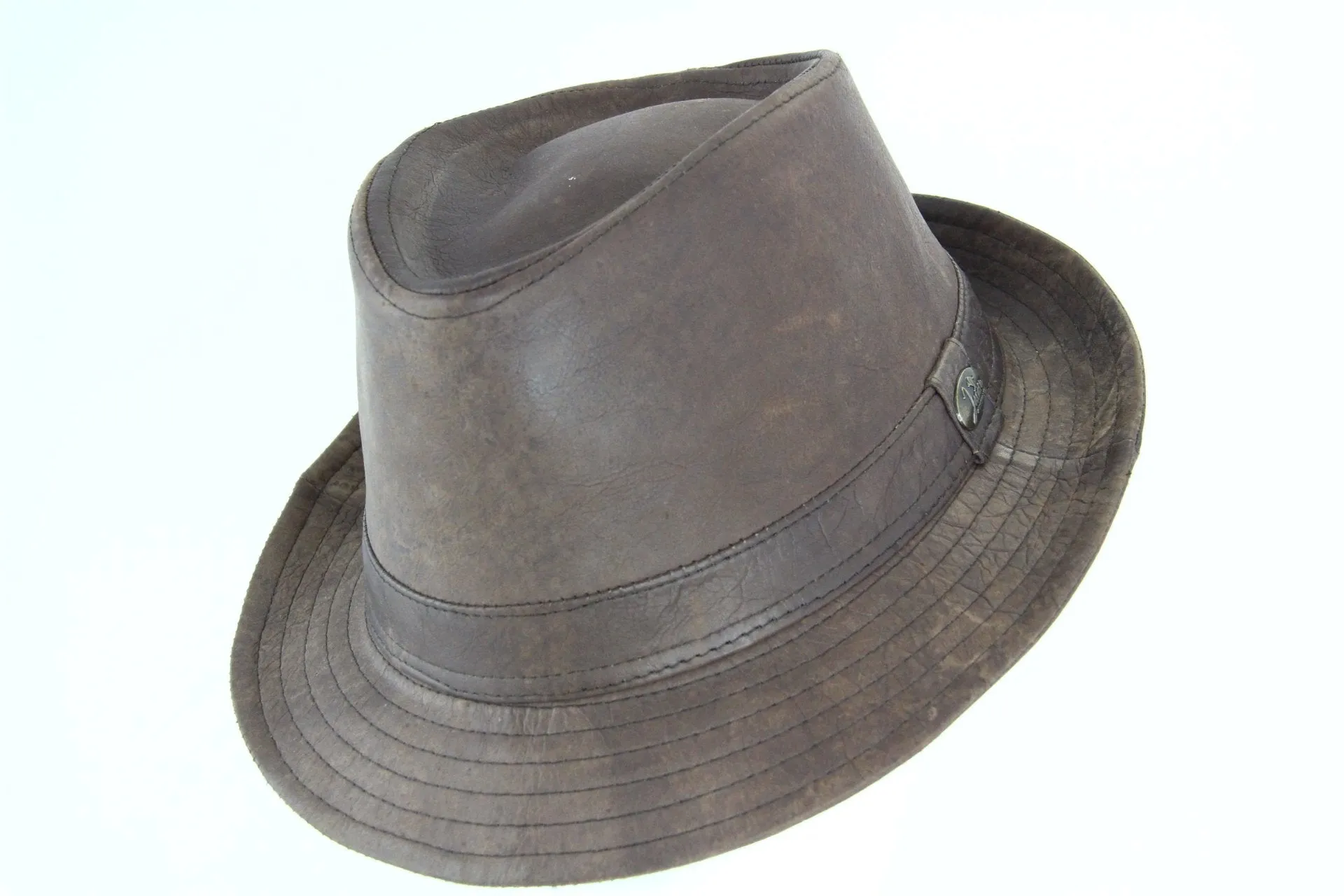 Jacaru Hats Kangaroo Trilby - Stonewash