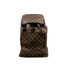 men backpack monogram mix black