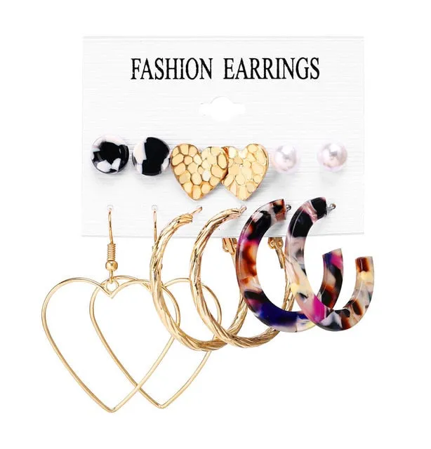 Pearl Hoop Earrings