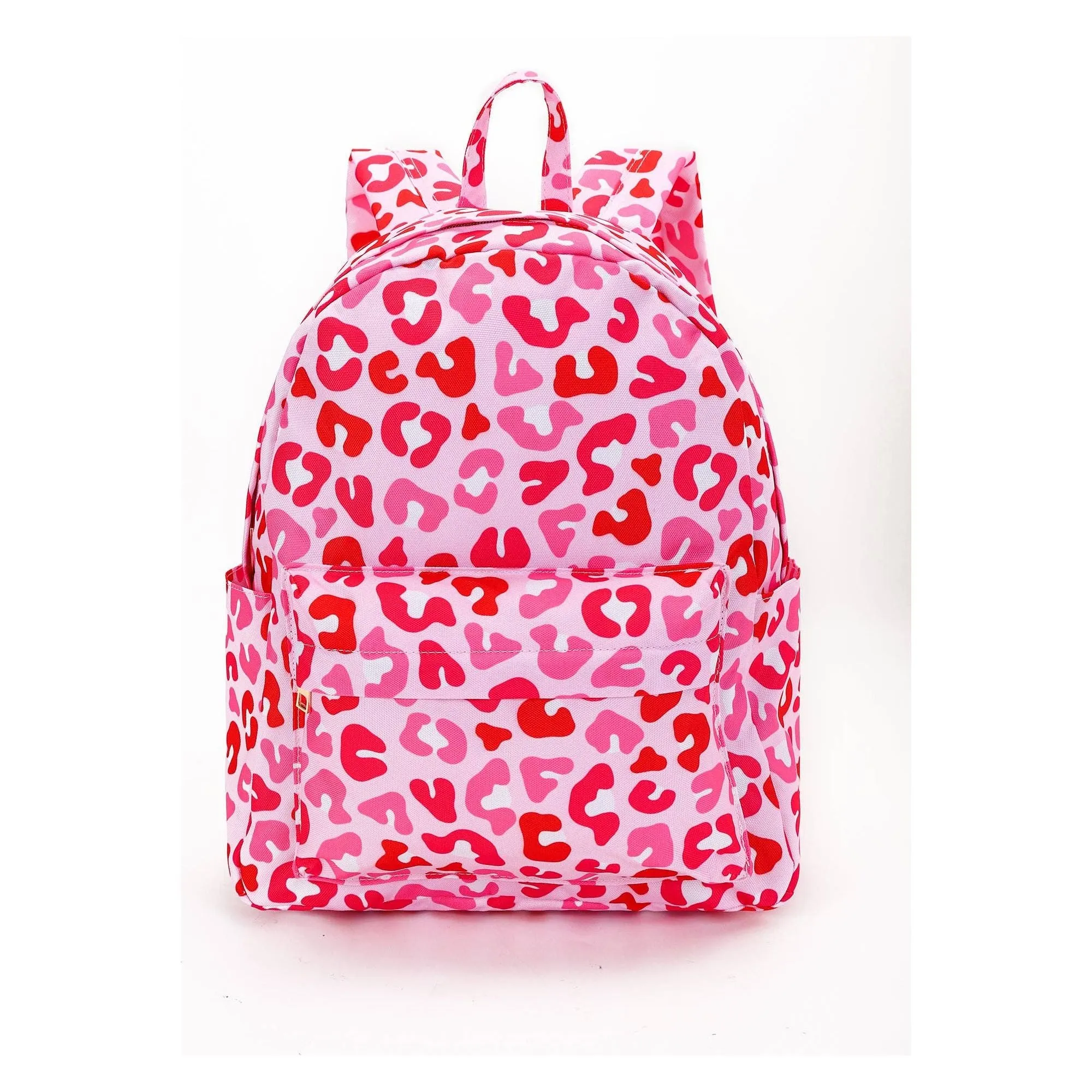 Pink Leopard Girls Backpacks