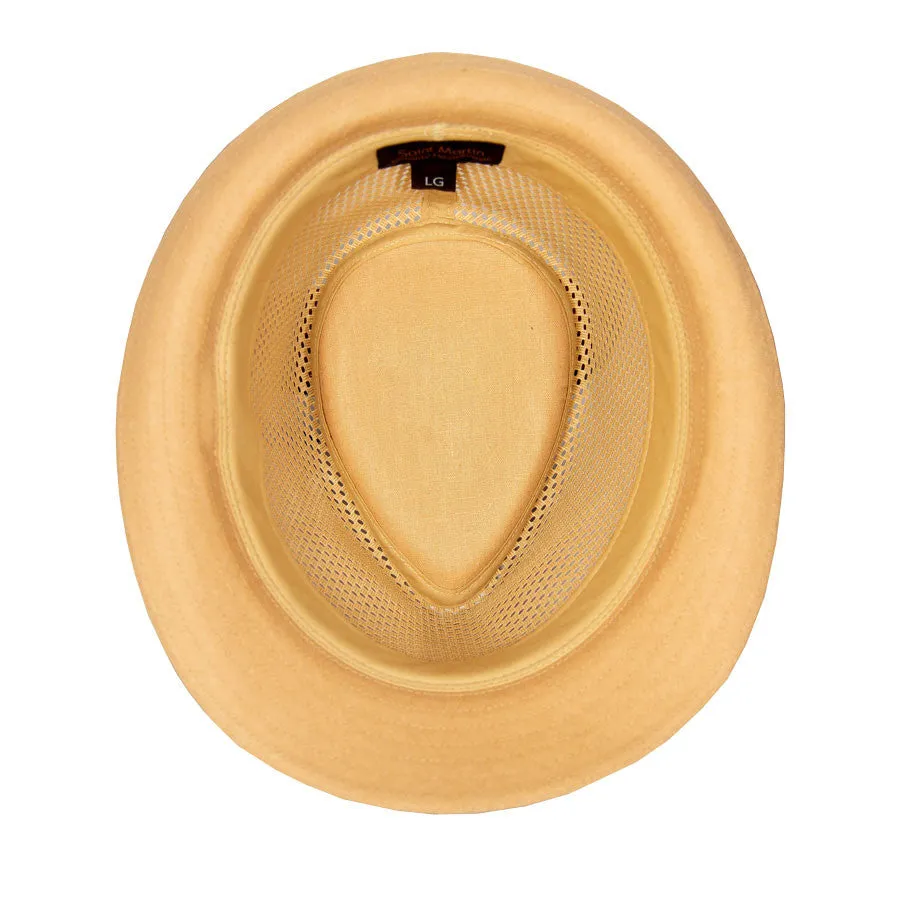 Saint Martin - Mesh Trilby Fedora