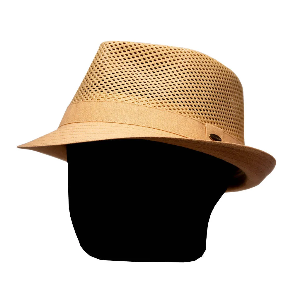 Saint Martin - Mesh Trilby Fedora