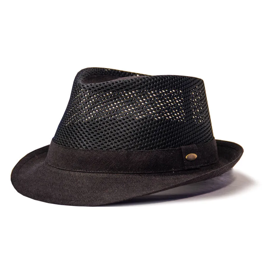 Saint Martin - Mesh Trilby Fedora