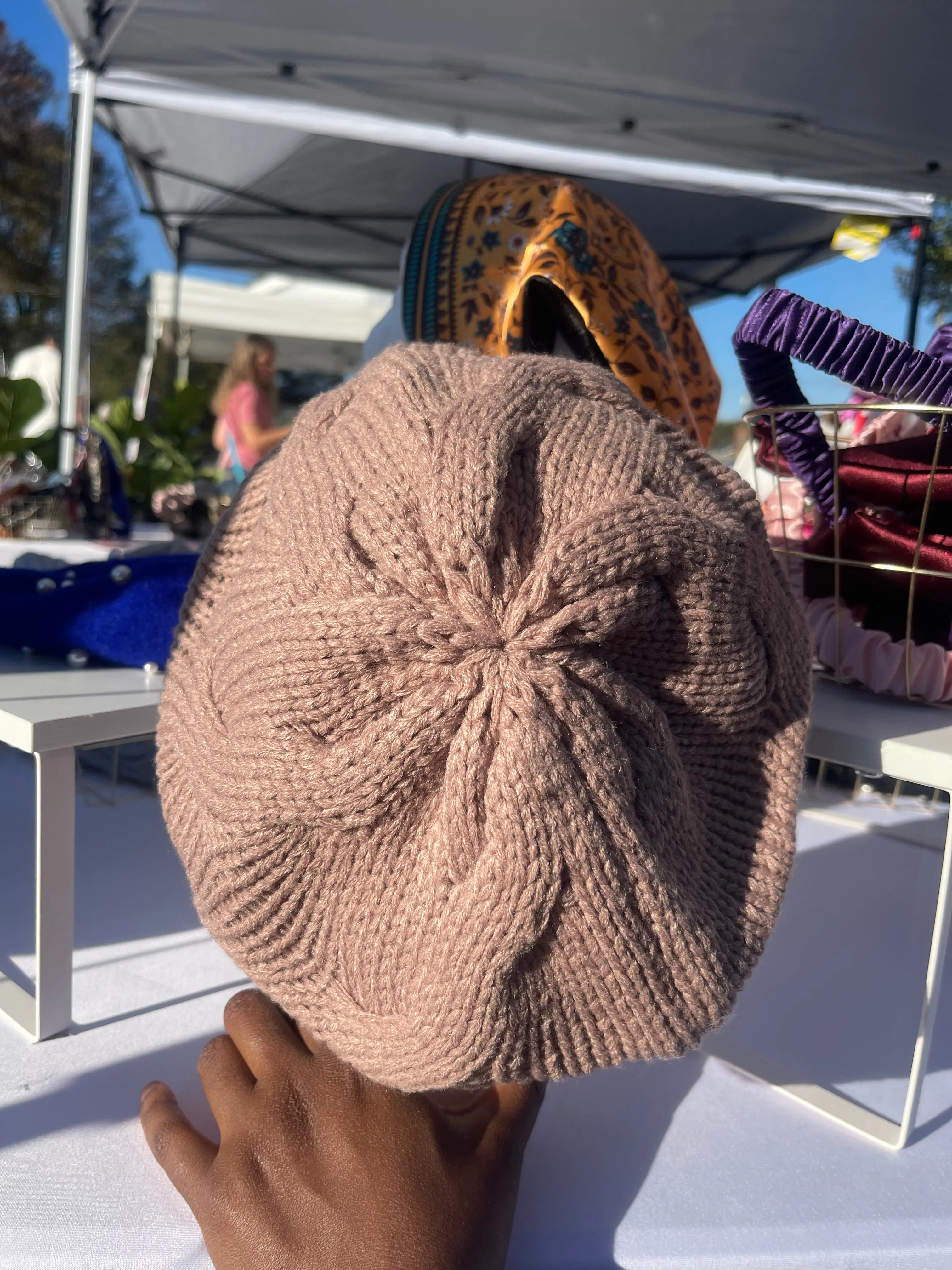 Satin Lined Knitted Beanies