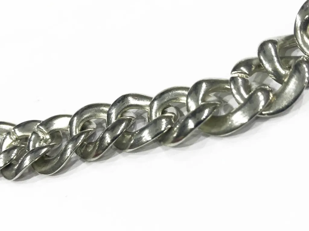 Silver Designer CCB Plastic Chains (18 mm)