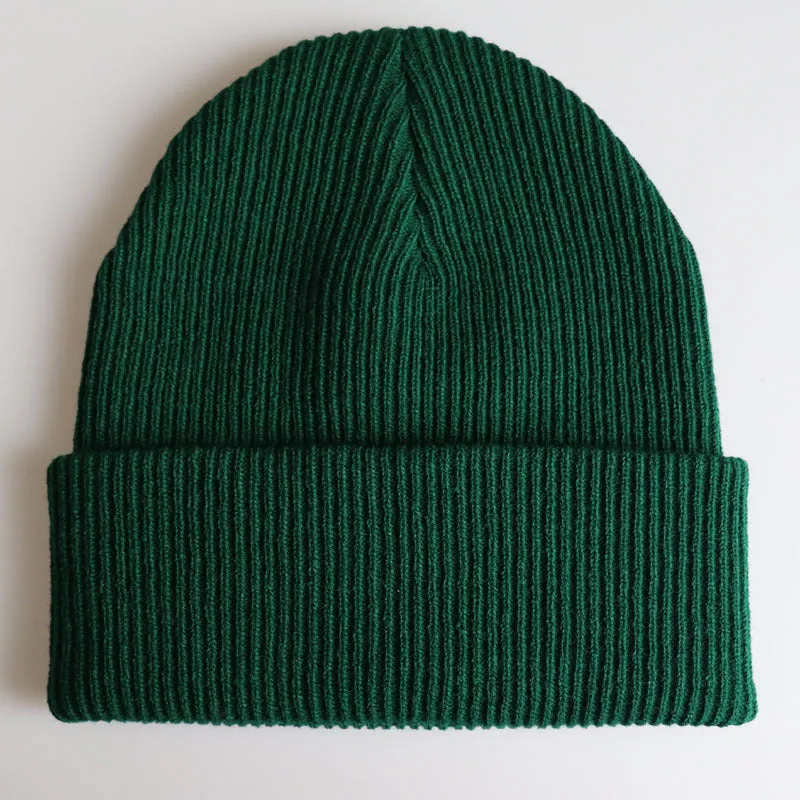 Solid Color Knit Beanies Hip Hop Ski hats