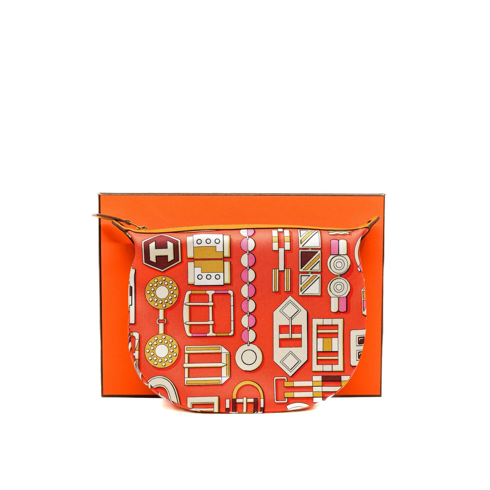 Sursoie To Go Pouch Silk In Red GHW