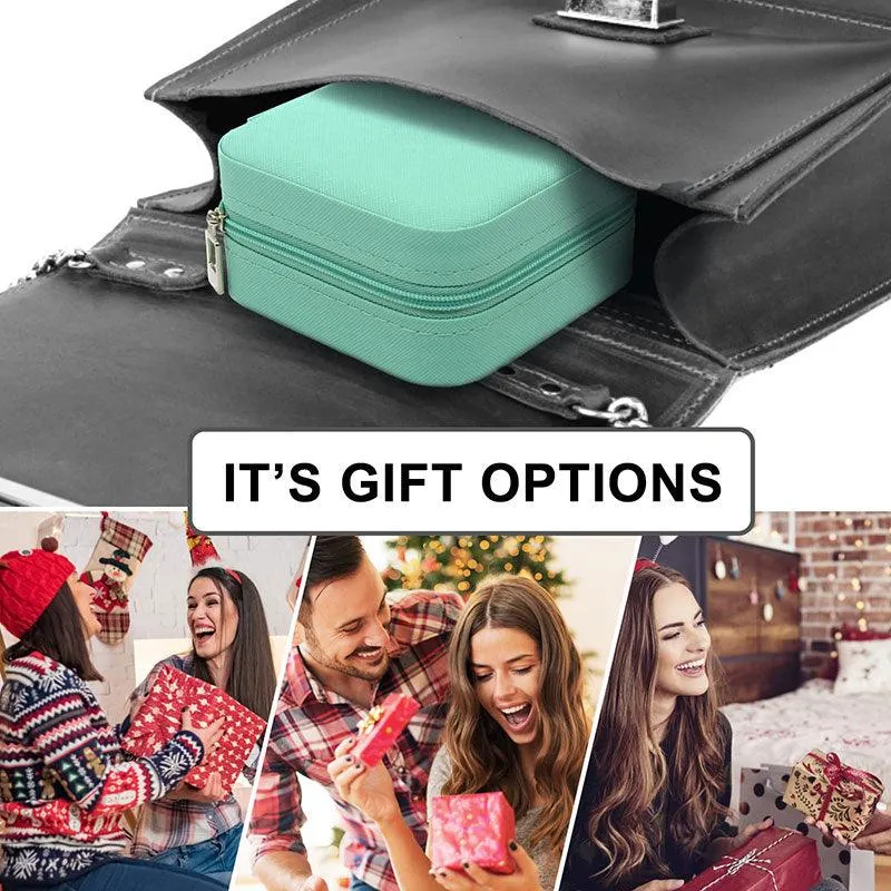 Travel Portable Jewelry Box Storage Jewelry Case