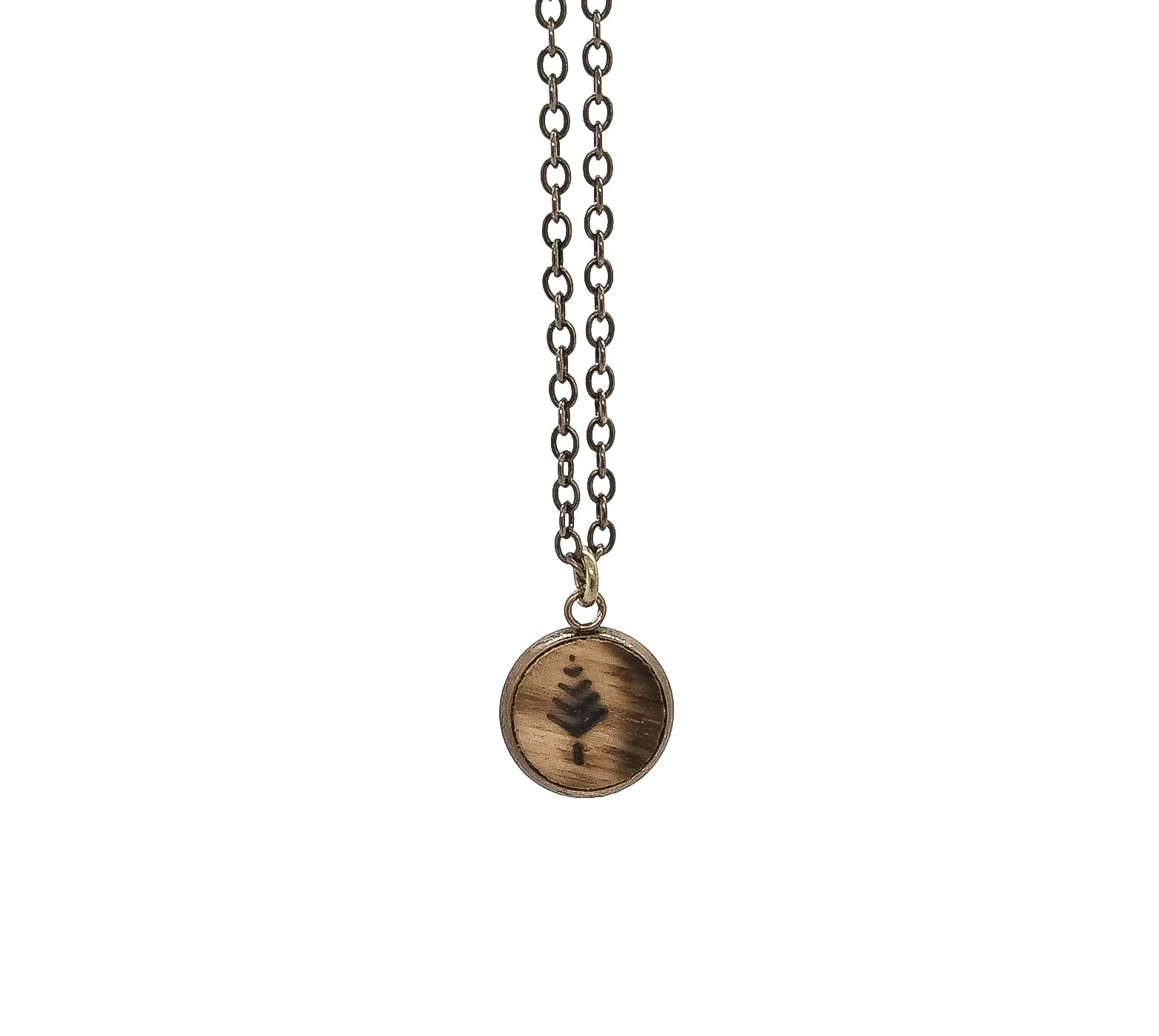 us Antique Bronze Oak Necklaces